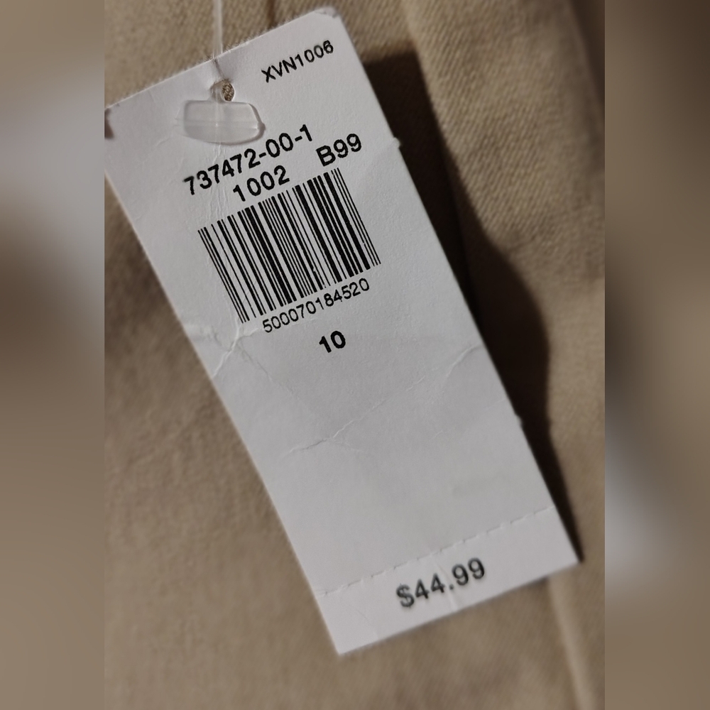 Old Navy High Rise Pixie Skinny Secret Smooth Pockets Chinos Size 10 NWT - Picture 6 of 12